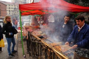 Shanghai-Lunch at Ao Men Road (Muslim Street) #166