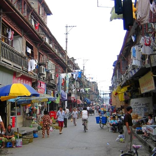 Backstreets of Old Shanghai